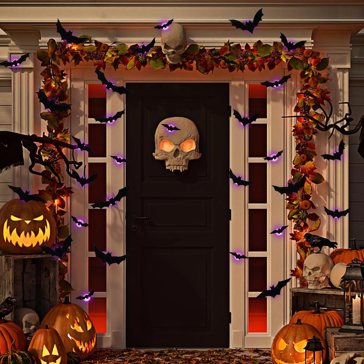 Halloween 3D Lighted Bats