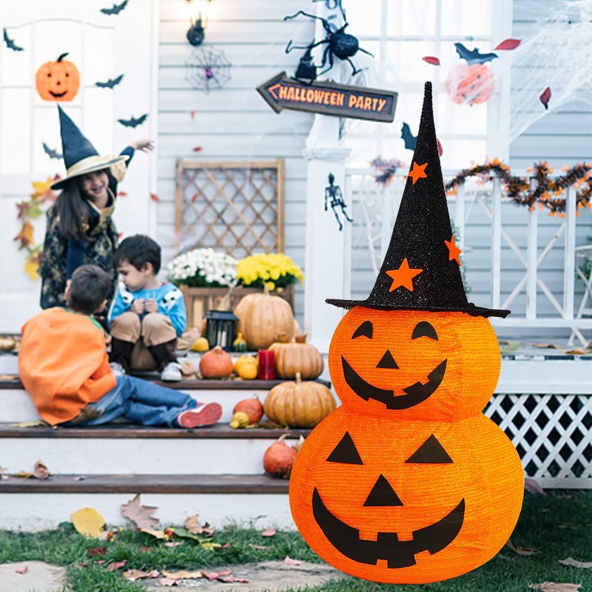 Enjoy the crazy charm🎃Foldable Pumpkin LED Lantern
