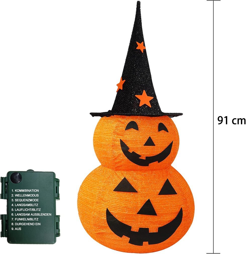 Enjoy the crazy charm🎃Foldable Pumpkin LED Lantern