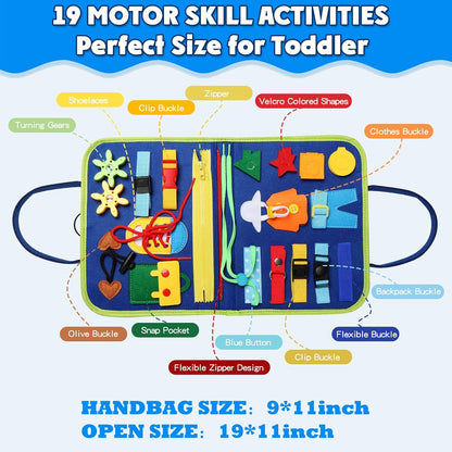 🔥Felt Learning Board Busy Board