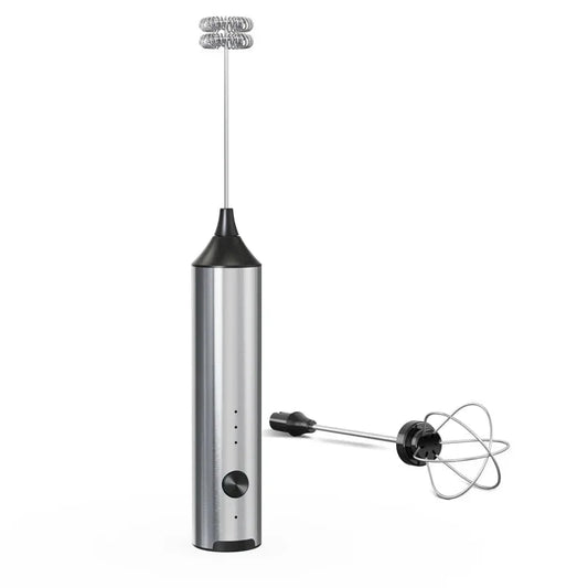 2 in 1 USB rechargeable coffee and milk frother
