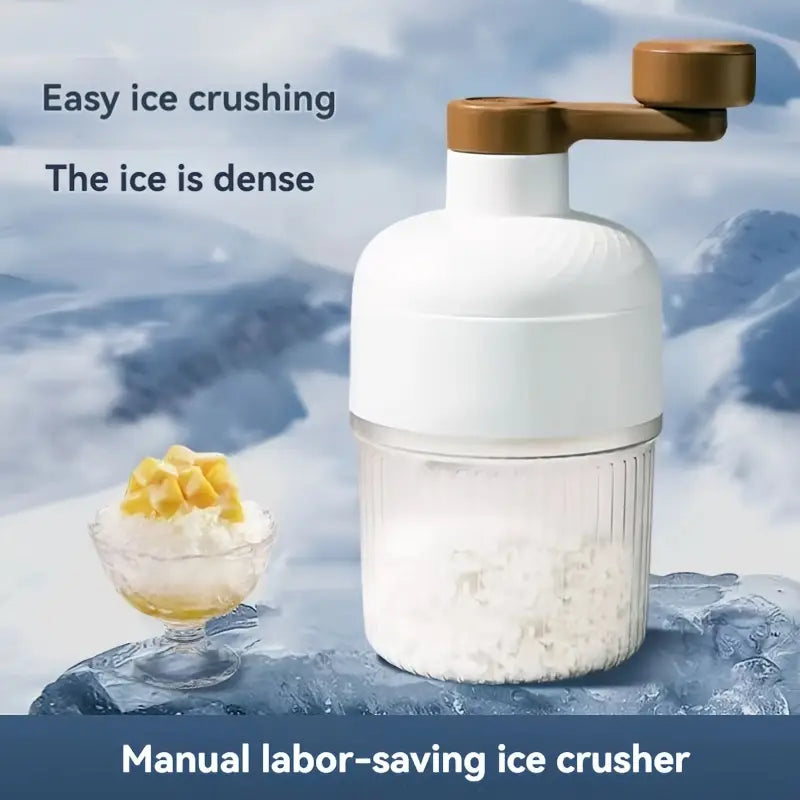 Portable home shaved ice machine